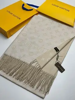 Женский брендовый палантин шарф LOUIS VUITTON 172276128 купить за 940 ₽ в интернет-магазине Wildberries