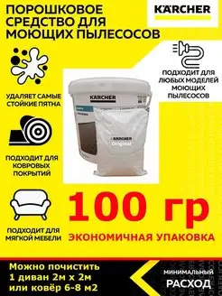 Порошковое средство для моющих пылесосов RM 760 Karcher 172294812 купить за 316 ₽ в интернет-магазине Wildberries