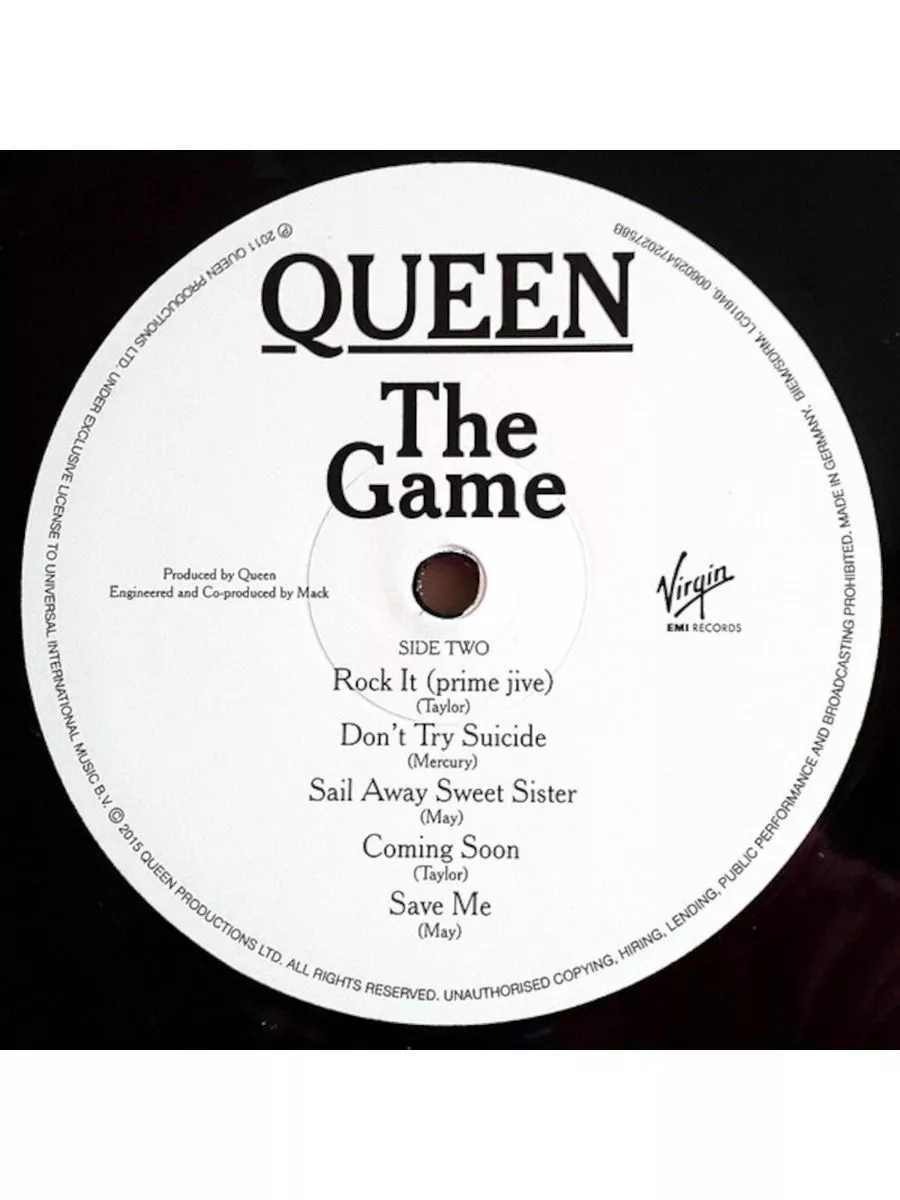 Queen / The Game (LP) 172296720 купить в интернет-магазине Wildberries