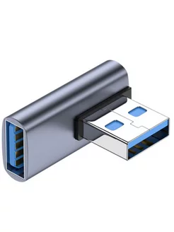 Переходник USB угловой 3.0 мама-папа ExpertLand 172332990 купить за 287 ₽ в интернет-магазине Wildberries