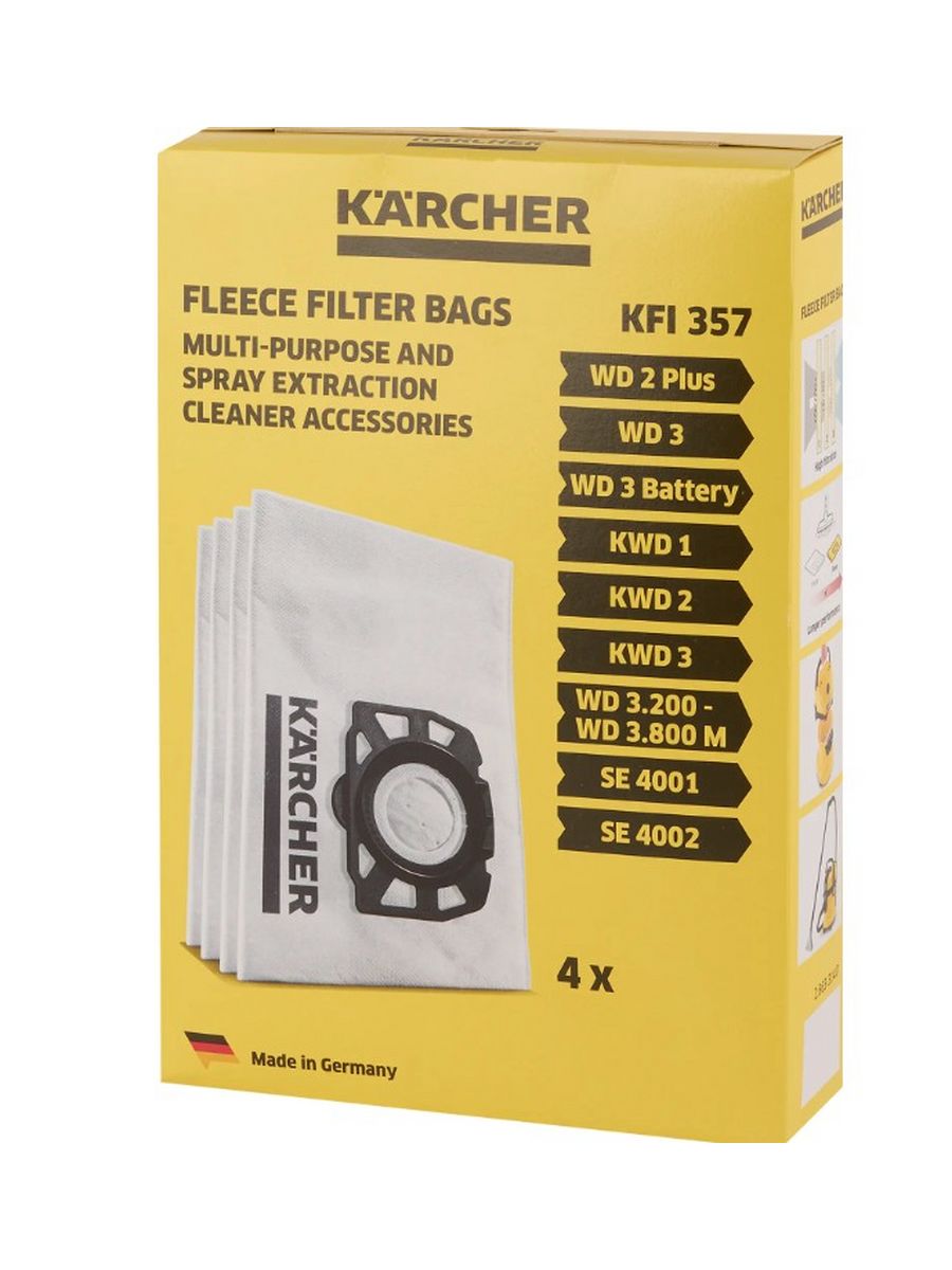 Мешки керхер wd. Пылесборник (мешок) для пылесоса Karcher 2.863-314.0 (4 шт). Керхер пылесборники wd2. Мешки Керхер WD 3. 2.863-314.0 Karcher.