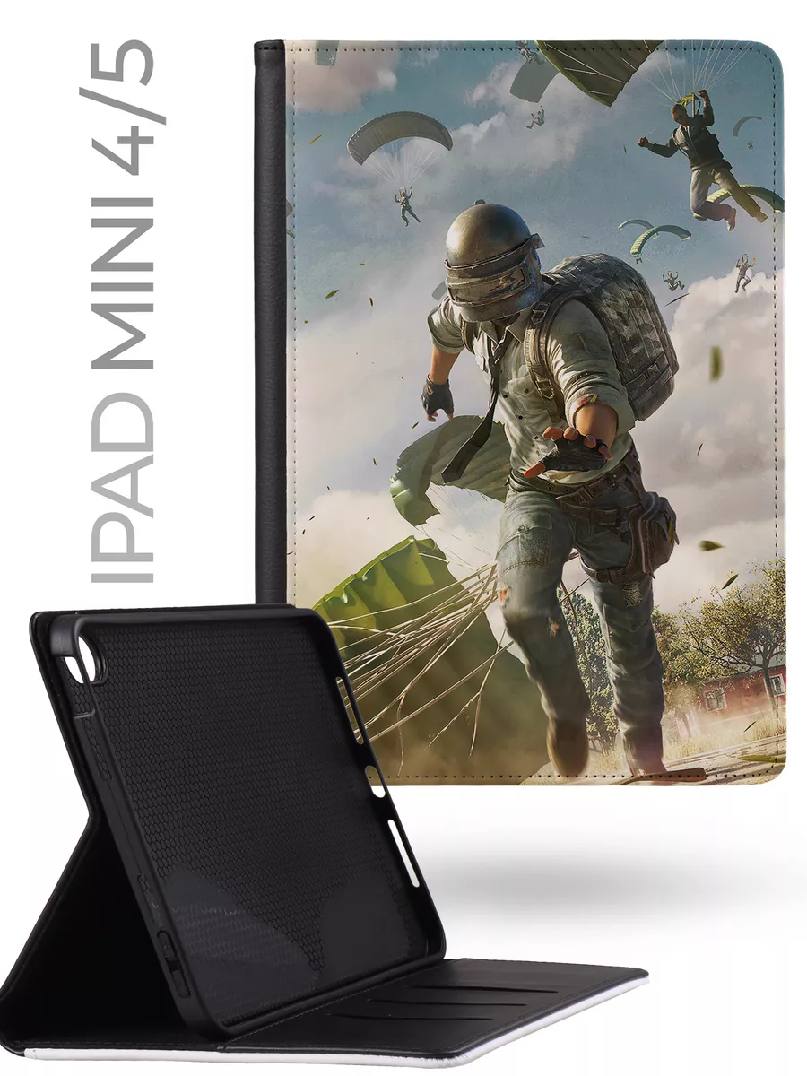 Чехол-книжка на IPad Mini 4/5 PUBG Пабг Мобайл Каждому Своё Game 172354900  купить за 576 ₽ в интернет-магазине Wildberries