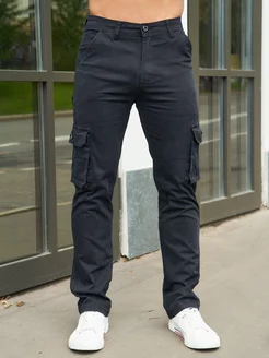 Брюки карго черные с карманами Outfit4Man 172357010 купить за 2 488 ₽ в интернет-магазине Wildberries
