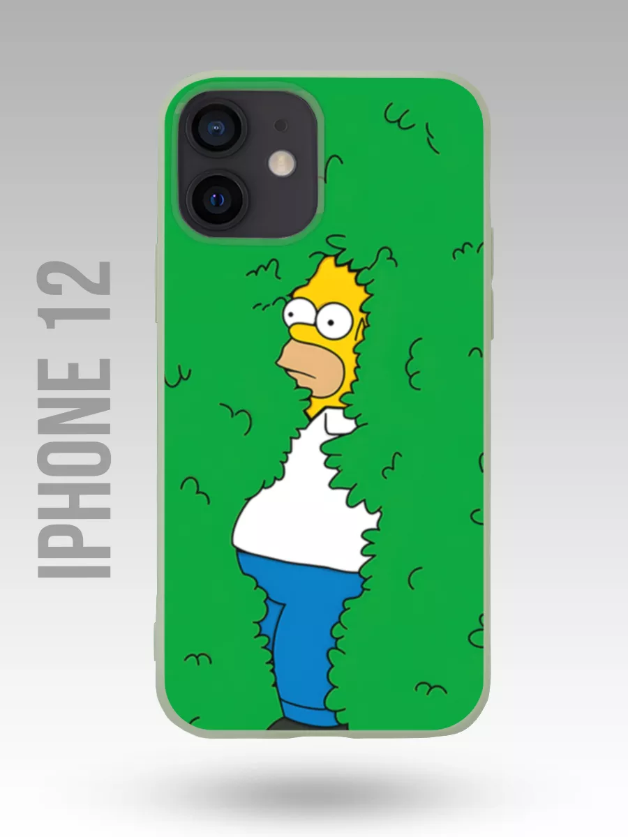 Чехол на Iphone 12 Симпсоны|Барт|Гомер|The Simpsons|Сериал Nuobi my Style  172406981 купить за 407 ₽ в интернет-магазине Wildberries