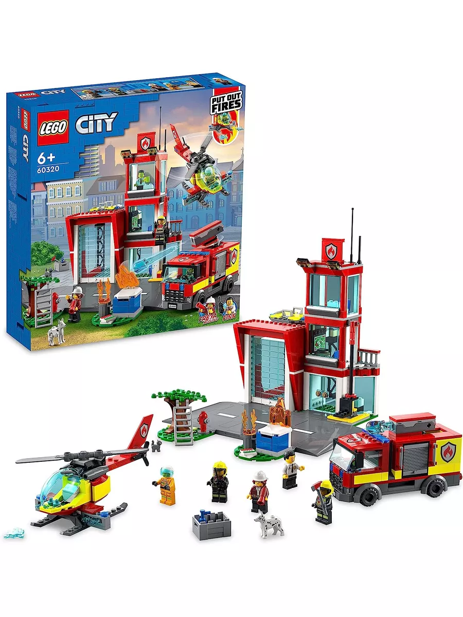 LEGO City Fire 60320 LEGO 172475243 6 629 Wildberries