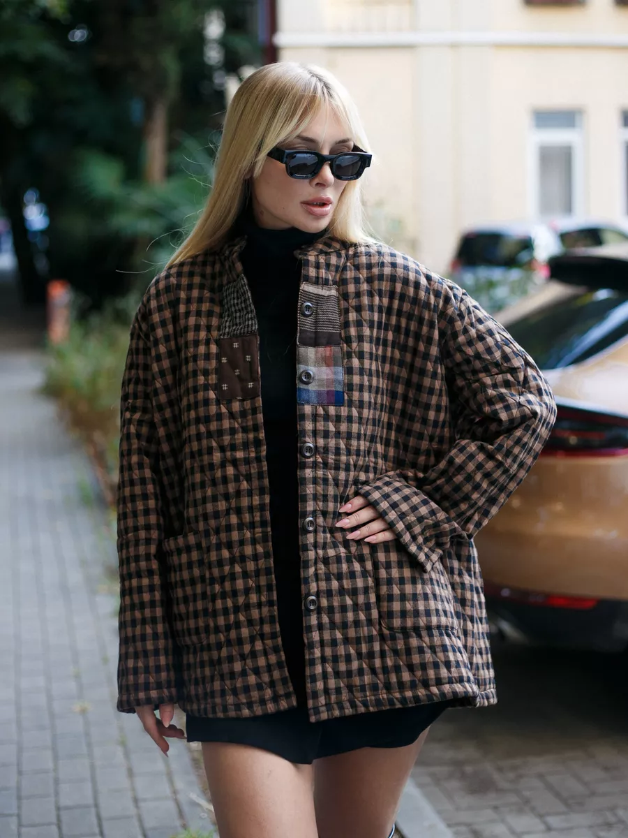 Jemma hot sale plaid coat