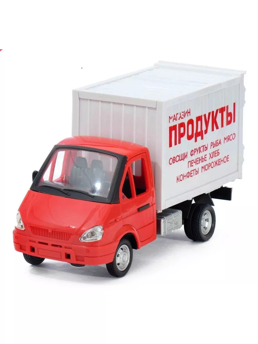 Машина инерционная Газель Продукты 9077A Play Smart 172549321 купить за 806  ₽ в интернет-магазине Wildberries