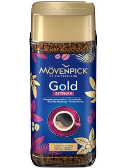 Кофе растворимый Мовенпик Gold Intense 200г MOVENPICK 172594609 купить за 1 067 ₽ в интернет-магазине Wildberries