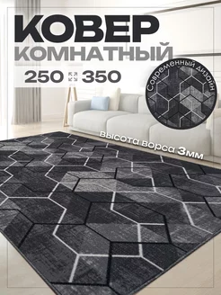 Ковер 250х350 комнатный на пол в гостиную 250 на 350 AVELINA CARPET 172604798 купить за 4 527 ₽ в интернет-магазине Wildberries