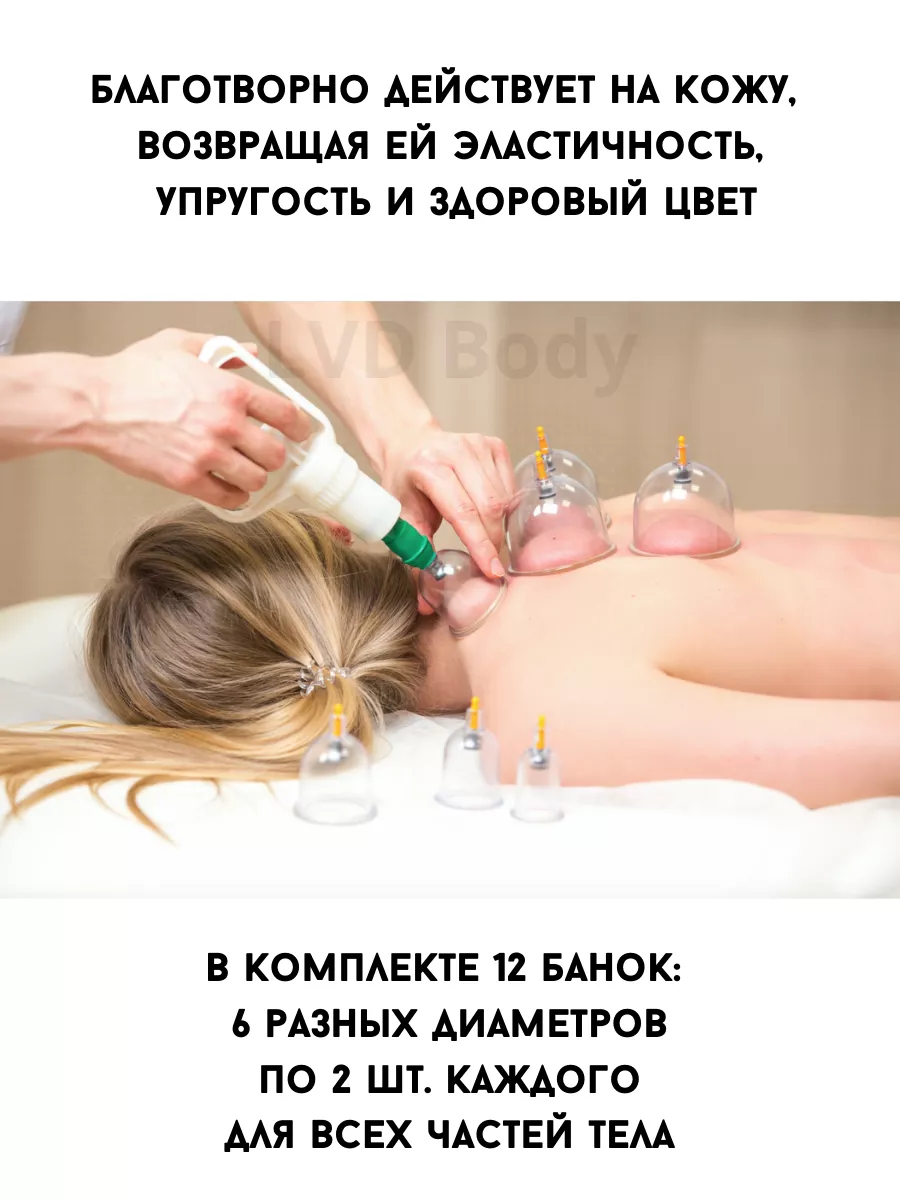 Вакуумные банки для массажа лица антицеллюлитные с насосом LVD Body  172643380 купить за 681 ₽ в интернет-магазине Wildberries