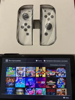 Игровая приставка Switch Oled Белая Прошитая 512 gb Nintendo Игровая приставка Switch Oled Белая Прошитая 512 gb Nintendo