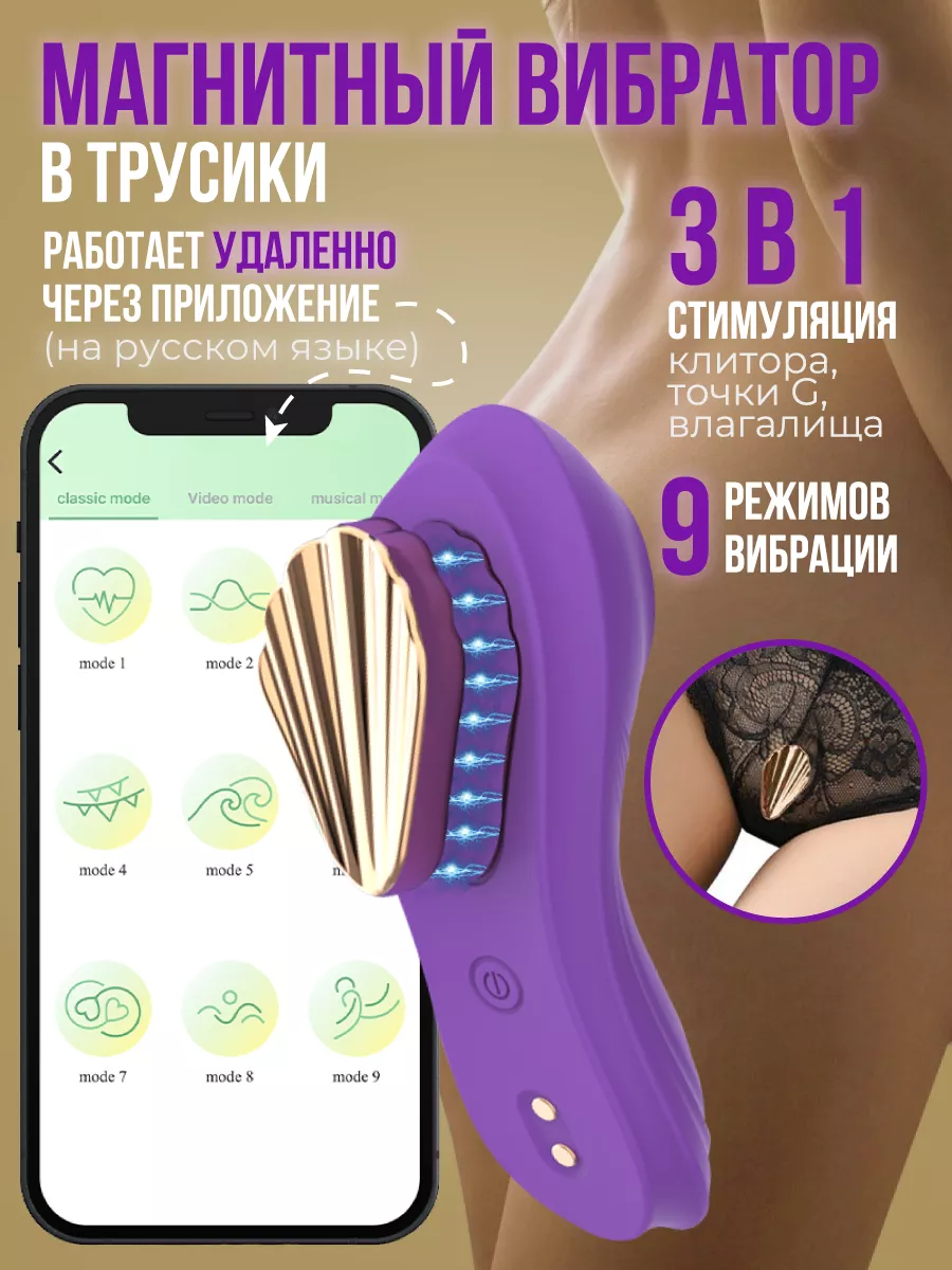 Вибротрусики с приложением Вкладыш в трусы Sweet life good night 172660773  купить в интернет-магазине Wildberries