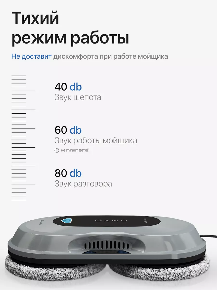 Мощный робот мойщик окон с распылением ONZO 172662450 купить за 7 874 ₽ в  интернет-магазине Wildberries