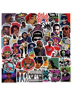 Стикеры Rap Hip-hop - 50 шт. STICKER LOVE 172674007 купить за 170 ₽ в интернет-магазине Wildberries