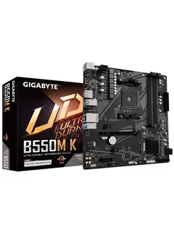 Материнская плата B550M K, AM4, Micro-ATX Gigabyte 172675047 купить за 8 277 ₽ в интернет-магазине Wildberries