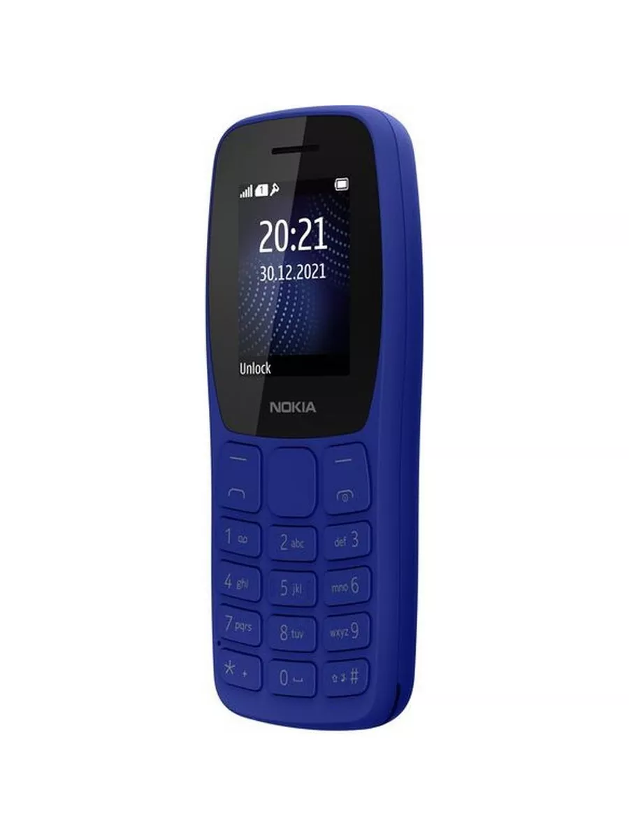 Мобильный телефон Nokia 105 TA-1428 Dual SIM EAC UA Blue Nokia 172675831  купить в интернет-магазине Wildberries