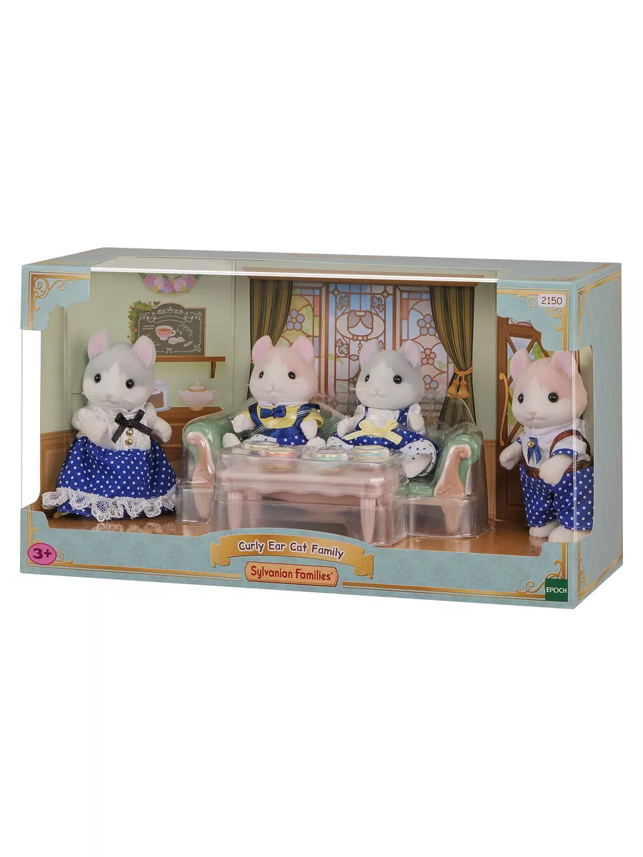 Набор Набор Семья Котов кёрл 2150 Sylvanian Families 172681186 купить за 4  545 ₽ в интернет-магазине Wildberries