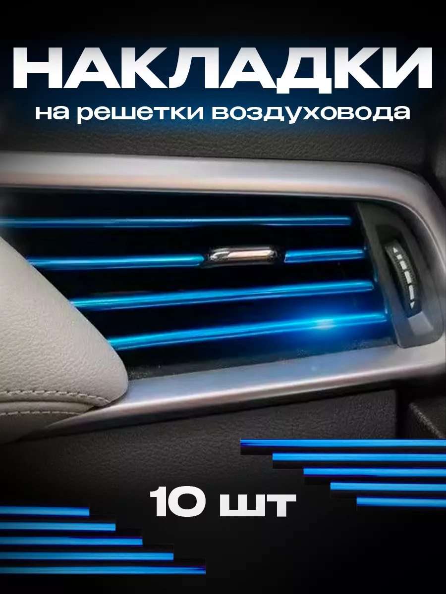 Накладки декоративные для воздуховода салона