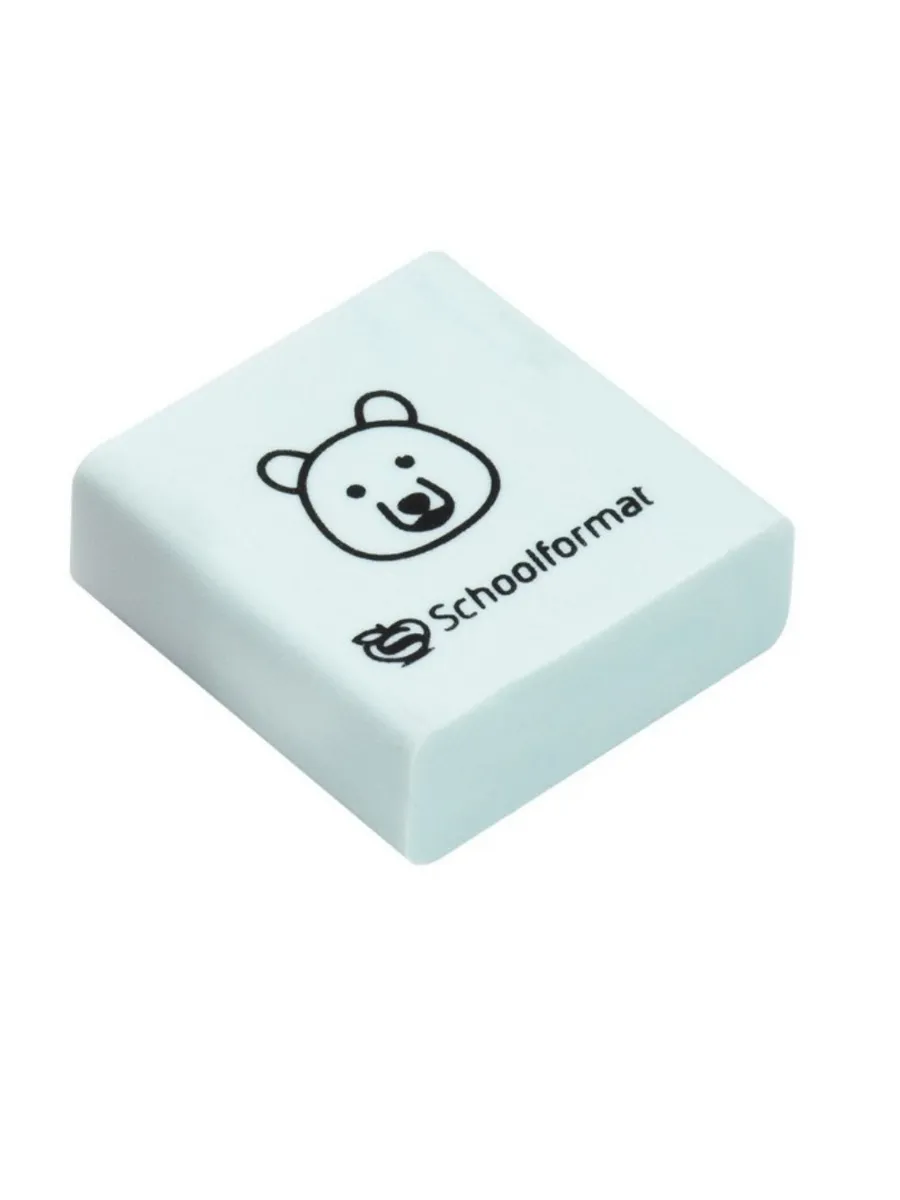 Ластик Schoolformat ANIMALS 35х35х13 мм