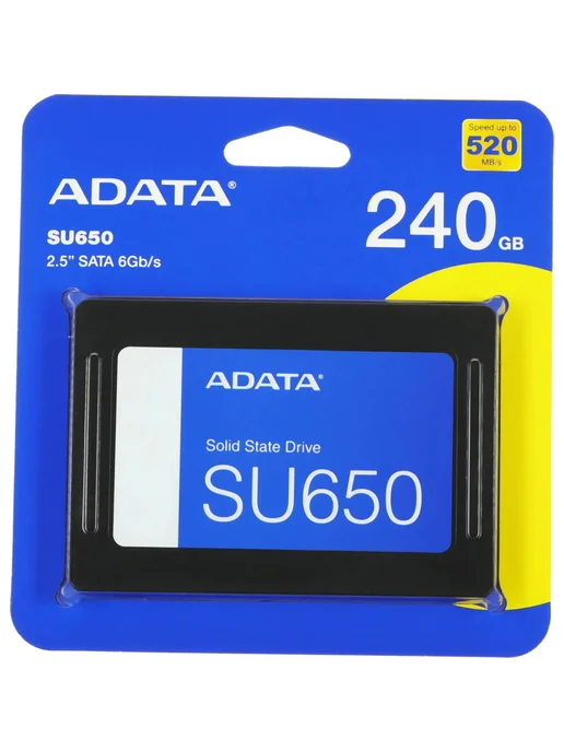 ADATA SSD накопитель 2.5" SU650 [ASU650SS-512GT-R] 512GB, 240 ГБ, фото 4