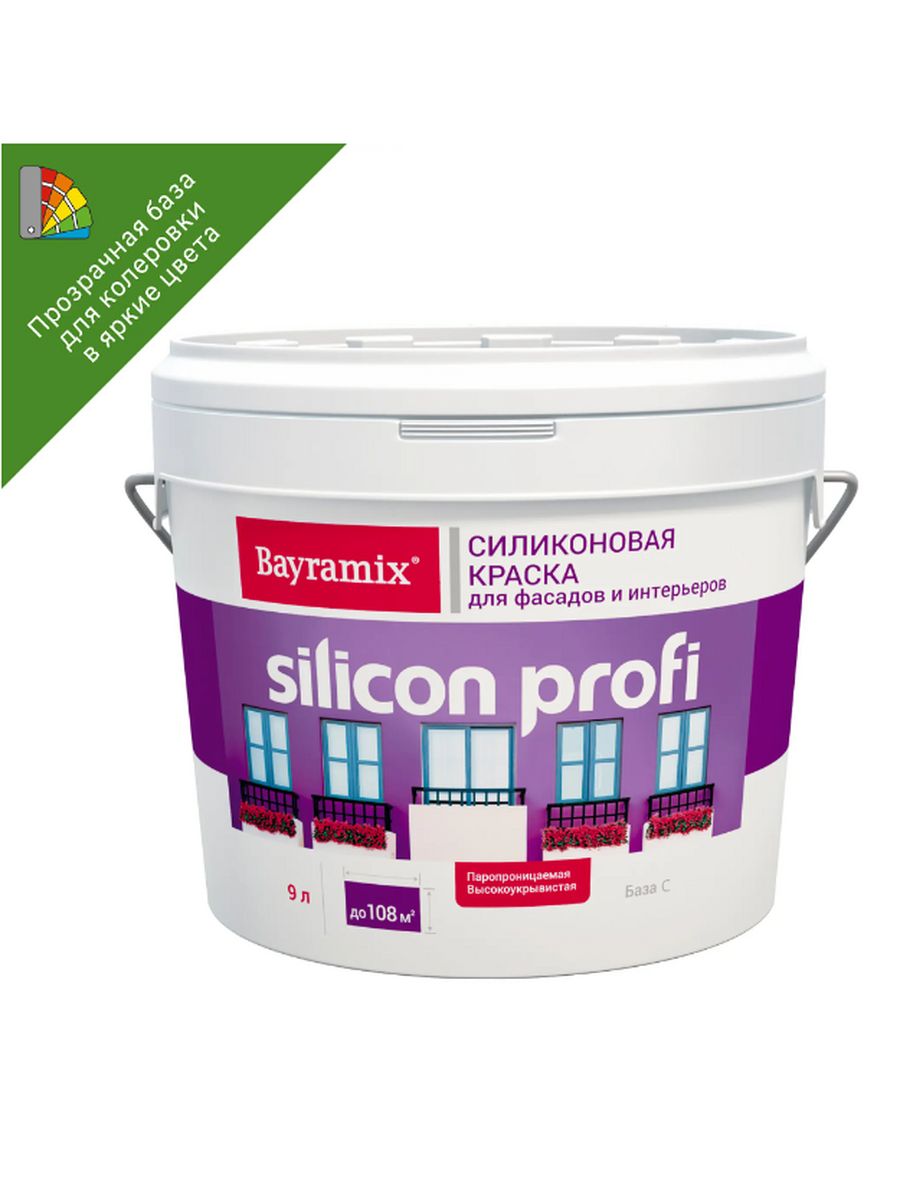 Краска фасадная silicon. Краска фасадная Bayramix Silicon Profi. Краска фасадная Bayramix Silicon Profi база c 9. Фасадная краска Bayramix Silikon Profi база а 9 л. Байрамикс силикон профи.