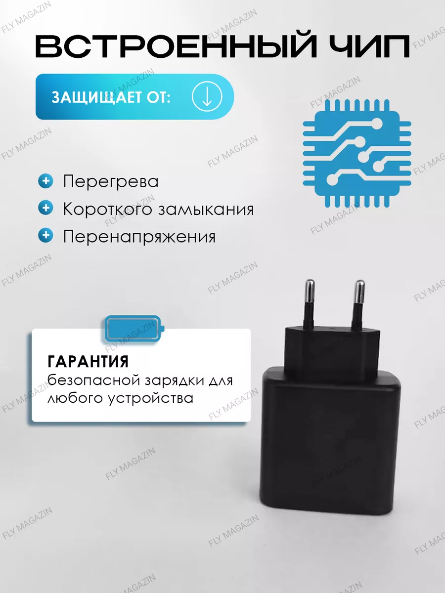 Быстрая зарядка адаптер Samsung 45W, 25W оригинал Зарядное устройства  172839064 купить за 759 ₽ в интернет-магазине Wildberries