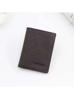 Кардхолдер темно-коричневый книжного типа Zeffir accessories 172861069 купить за 181 ₽ в интернет-магазине Wildberries