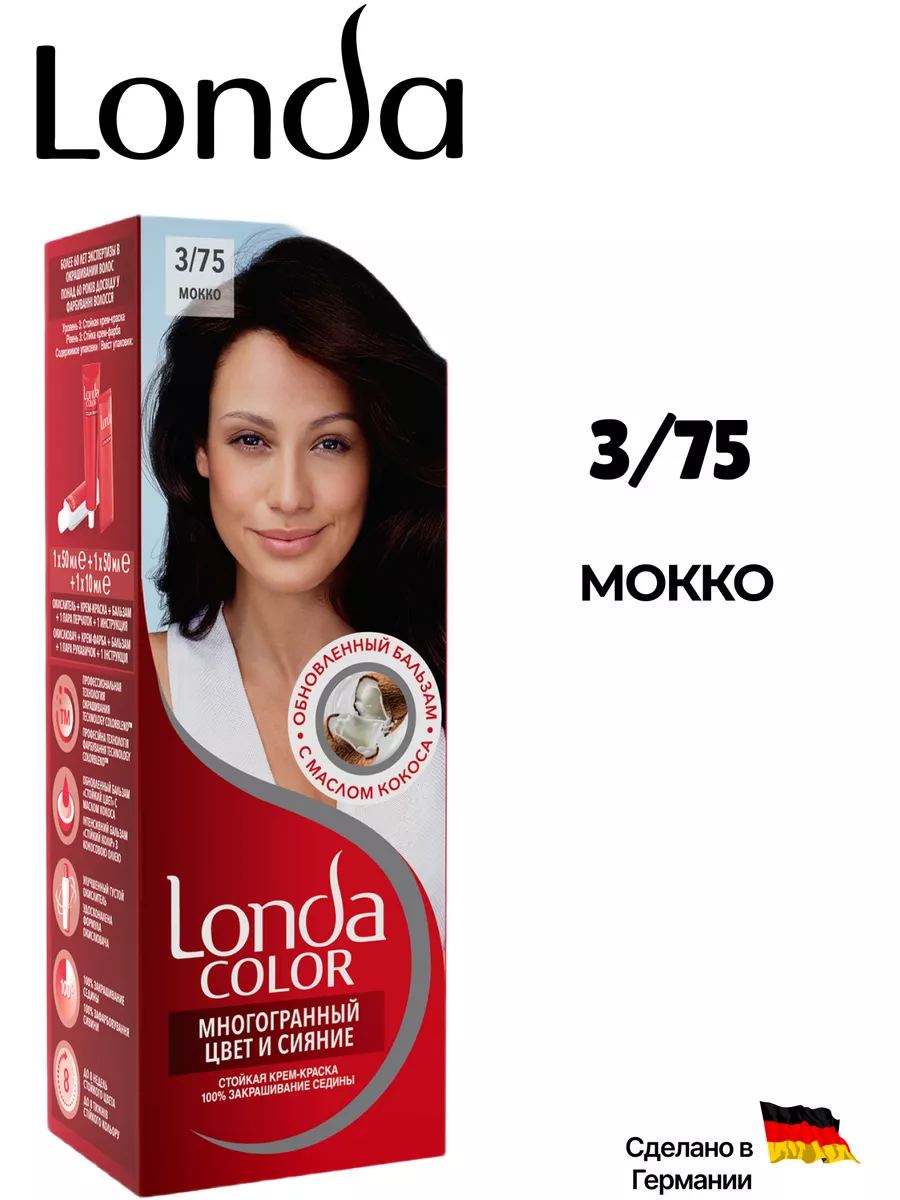 Крем-краска для волос Londa Color 8/38, 60 мл