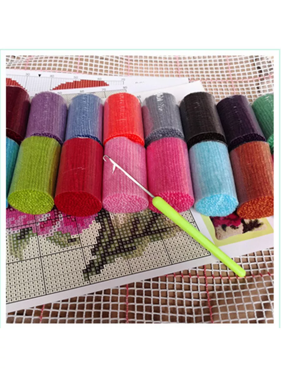 Наборы для вышивания ковровой техникой