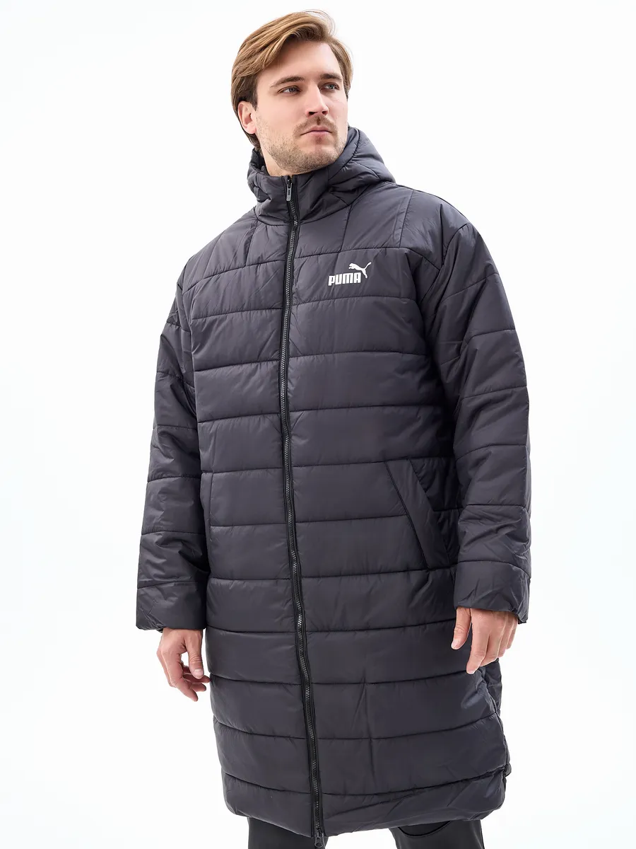 Long padded jacket puma sale