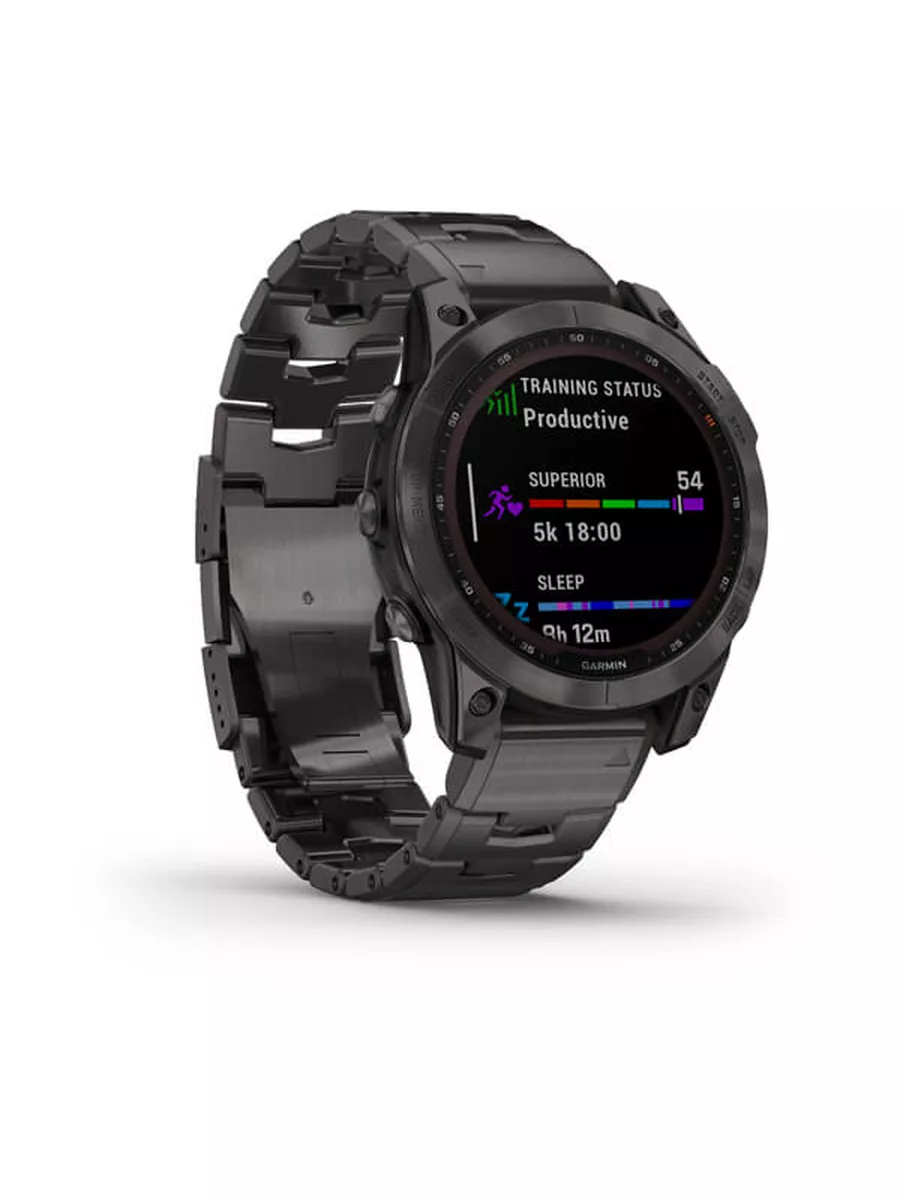 Fenix 7 Sapphire Solar + титановый браслет (010-02540-39) - фото 3