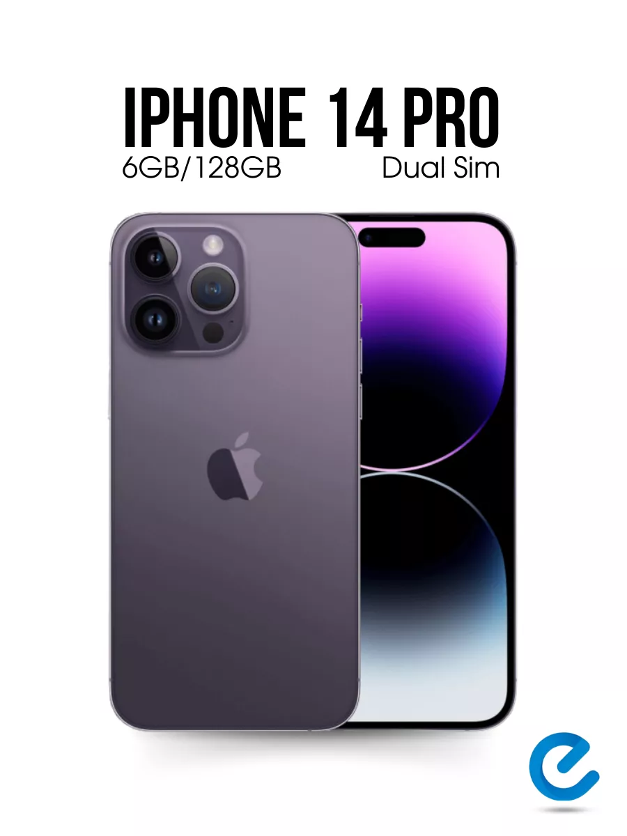 Телефон смартфон айфон iphone 14 PRO 128GB dual sim Apple 173090926 купить  в интернет-магазине Wildberries