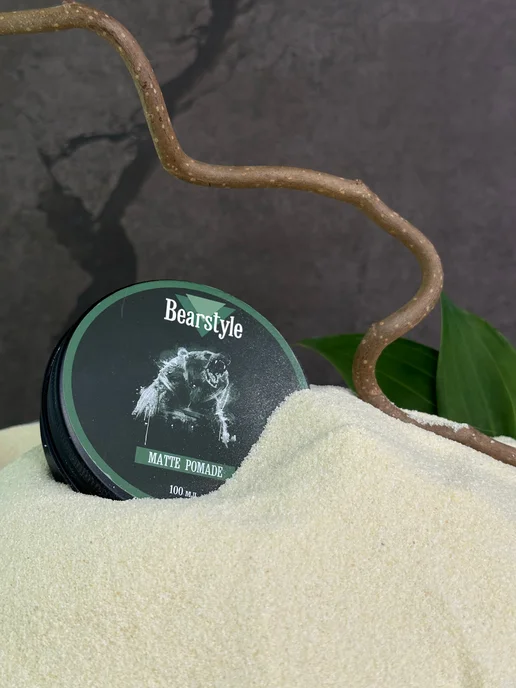 Bearstyle Матовая помада для волос мужская для укладки, вариант, фото 8