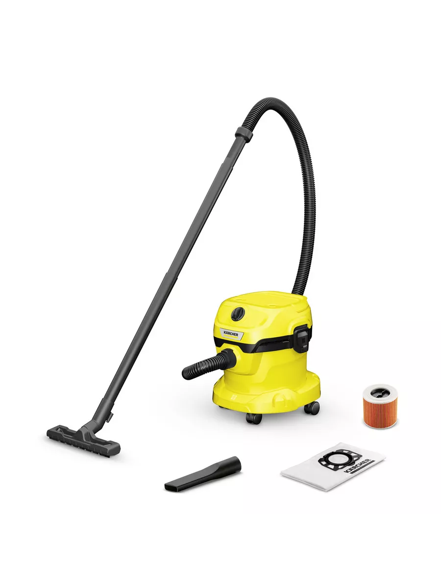 Хозяйственный пылесос WD 2 Plus V-15/4/18/C (1.628-011.0) Karcher 173118886  купить за 8 937 ₽ в интернет-магазине Wildberries