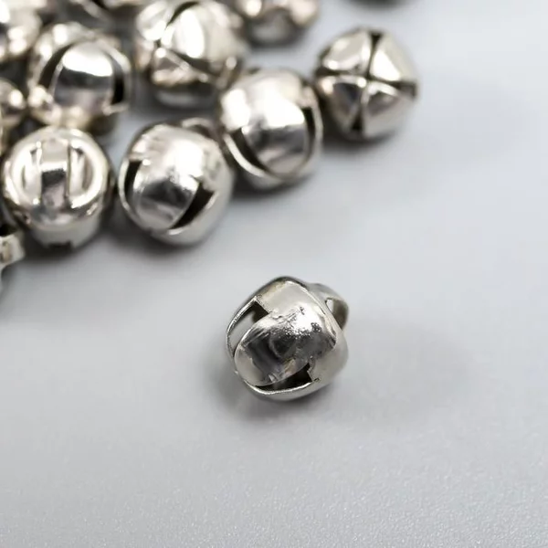 Декор «Серебро» d-0,6 см набор 30 шт