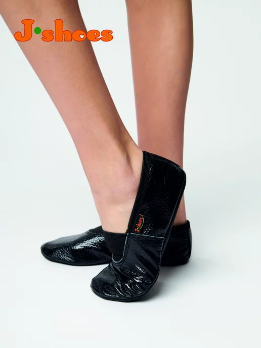 J-Shoes Чешки черные классические, черный, фото 3