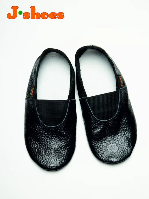 J-Shoes Чешки черные классические, черный, фото 6
