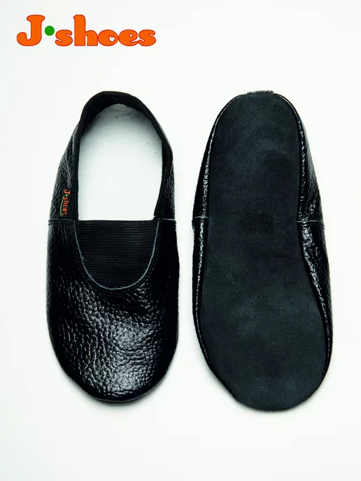 J-Shoes Чешки черные классические, черный, фото 7