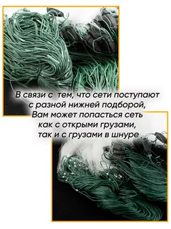 Китайская рыболовная сеть интернет-магазин с отправкой почтой. Трехстенная сеть с ячейкой 50мм