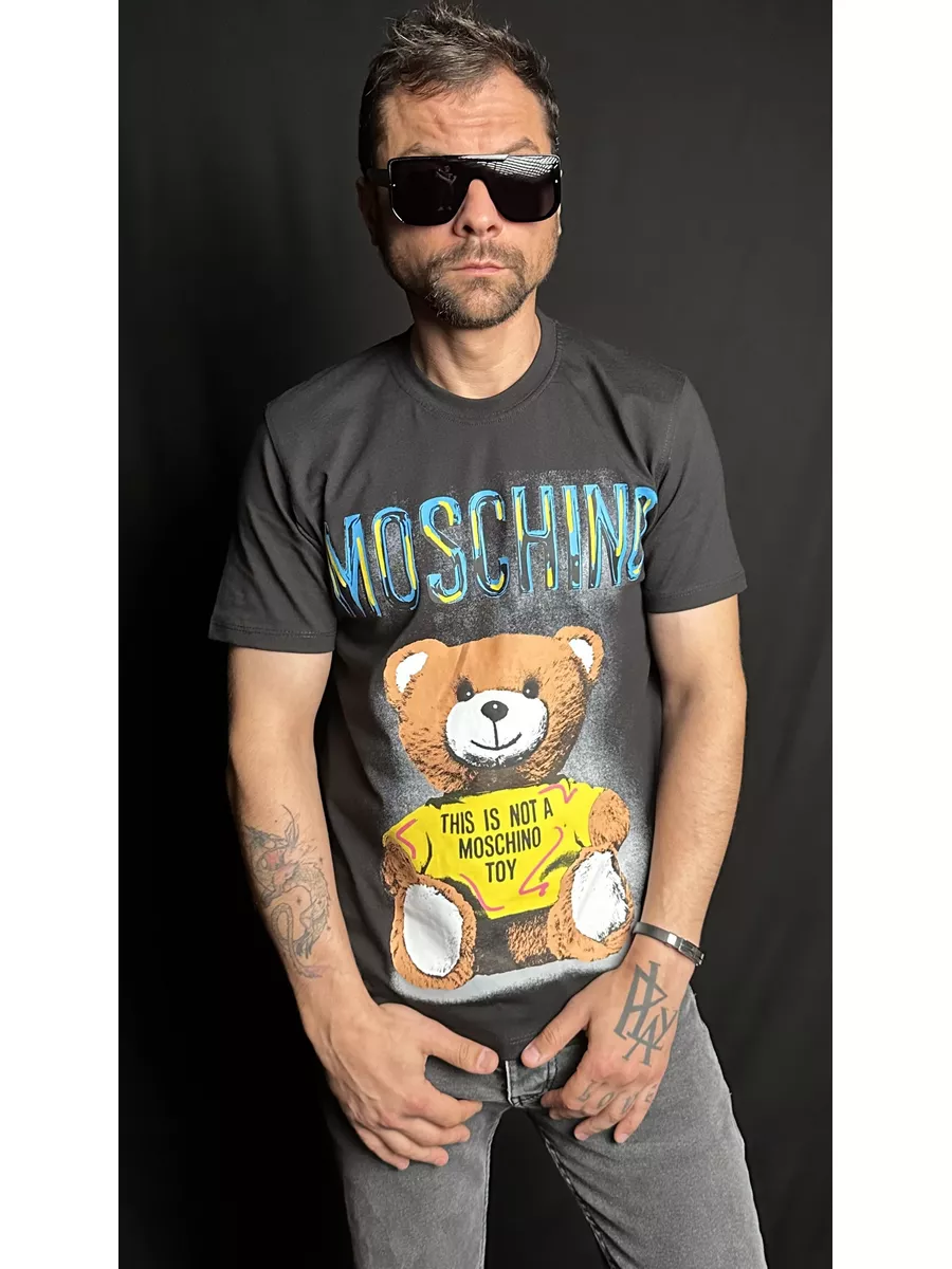 Футболка Moschino черная
