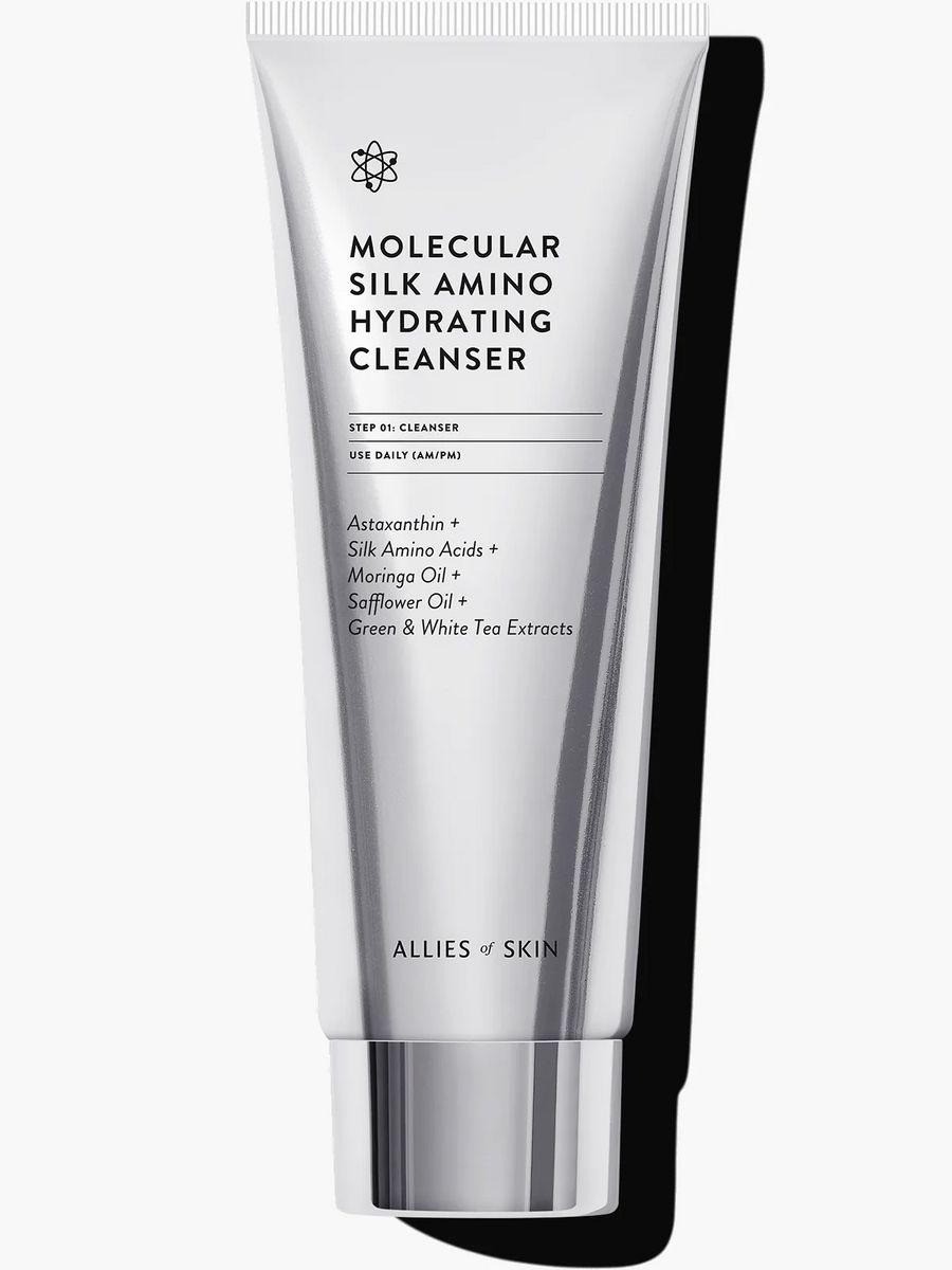 Molecular Silk Amino Hydrating Cleanser. Allies of Skin Molecular Silk Amino Hydrating Cleanser. Allies of Skin Molecular Silk. Пенка Silk Amino.