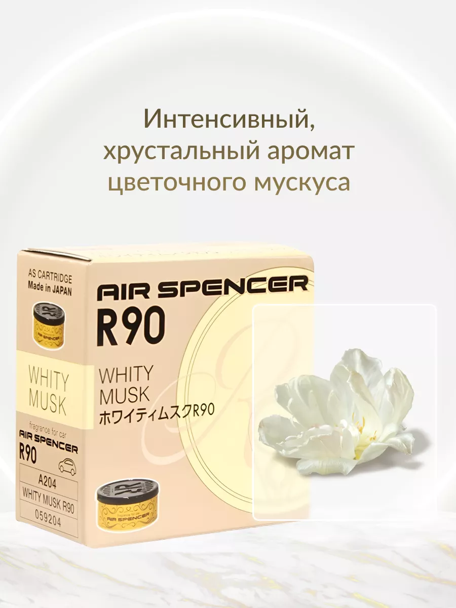 Ароматизатор меловой SPIRIT REFILL R90 - WHITY MUSK EIKOSHA 173280223  купить за 629 ₽ в интернет-магазине Wildberries