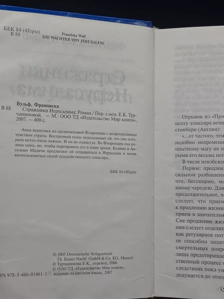 Стражники Иерусалима Мир книги 173281372 купить за 274 ₽ в  интернет-магазине Wildberries