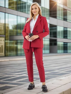 Костюм брючный деловой Santana 173328537 купить за 4 091 ₽ в интернет-магазине Wildberries