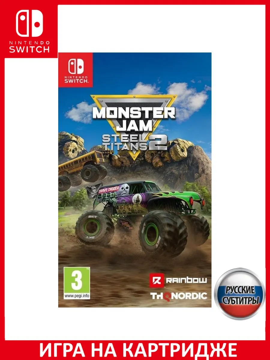 Monster Jam: Steel Titans 2 Русская Версия Switch Карт... Игра Switch  173419979 купить за 3 611 ₽ в интернет-магазине Wildberries