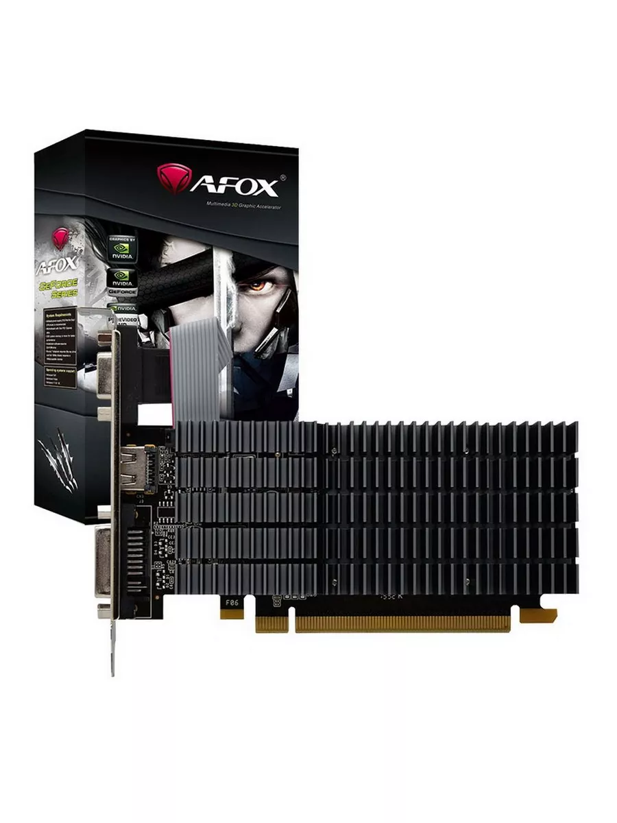 AFOX Видеокарта GT 710 2ГБ (AF710-2048D3L5)