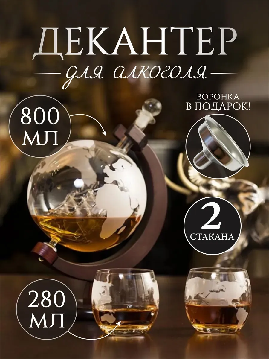 Декантер глобус для...