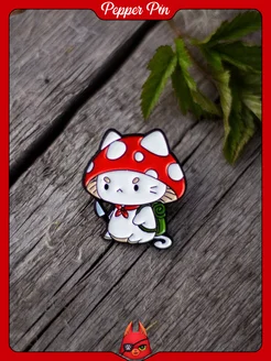 Прикольный металлический значок на рюкзак Котик Pepper Pin 173463804 купить за 265 ₽ в интернет-магазине Wildberries