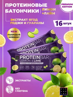 Протеиновые батончики без сахара диетические набор 16шт FIT AND JOY 173482102 купить за 715 ₽ в интернет-магазине Wildberries