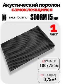 акустический поролон 15 мм и шумоизоляция автомобиля Relief Shumoland 173482581 купить за 589 ₽ в интернет-магазине Wildberries